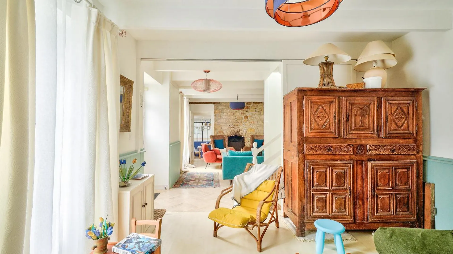 A 30 M De La Mer - Maison Pour 7 A L' Ile Tudy 0*, Île-Tudy Francie